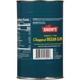 thumbnail image 6 of Snow's Wild Caught Chopped Ocean Clams, Gluten Free, No MSG, 7g Protein per Serving, Shelf Stable Can, 51oz, 6 of 9