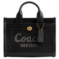 thumbnail image 1 of Bolso de mano Coach Cargo 20 Bubble Leather B4/Black, 1 of 5