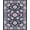 Navy Blue, Pattern 1, variant on ODIKA Scatter Pink Boho Delicate Scroll Vine Border Entry Door Entryway Stain Resistant Low Profile for Dorm Room, Small Living Apartment