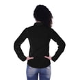 thumbnail image 3 of Moomaya Chemises à Col en Coton à Manches Longues pour Femmes Formelles Unies Vêtements de Travail, 3 of 6