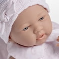 thumbnail image 2 of Real Girl Baby Doll 15 | Anatomically Correct | JC Toys - La Newborn | Made in Spain | Pink Knit Outfit & Accessories | Ages 2+, 2 of 5