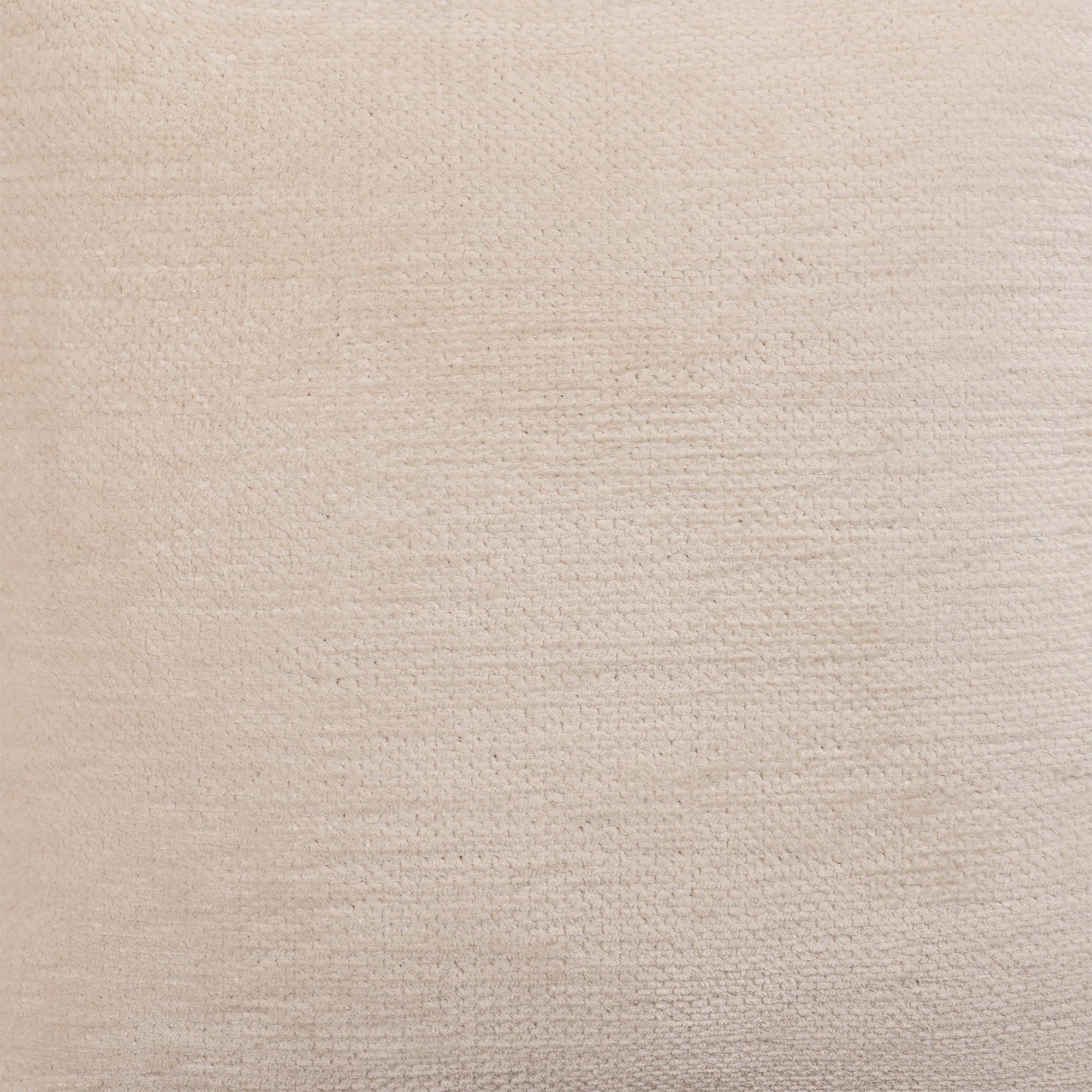 Lr Home Ivory Yakar Transitional Solid Chenille 20" x 20" Indoor Throw PIllow