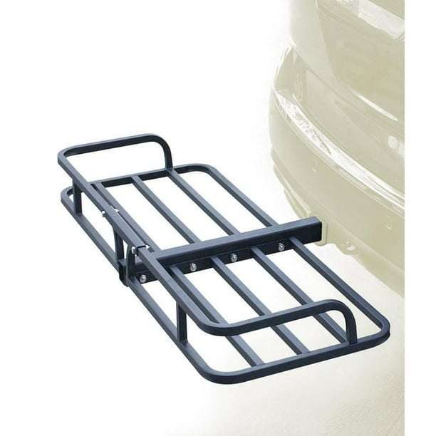 Allied International 32500 CargoLoc Hitch Mounted Cargo Carrier, Black
