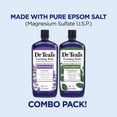 thumbnail image 2 of Baño espumoso Dr. Teal's con sal pura de Epsom, lavanda y eucalipto, 1 litro, 2 of 9