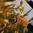 thumbnail image 2 of AUDeals ‌Retro LED Christmas Lights with Snow Globes & Mini Trees String Lights for Bedroom/Window/Mantel Decor, Vintage-Inspired Snowflake & Cute Ornament Accents, 2 of 6