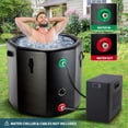 thumbnail image 6 of Garvee Inflatable Ice Bath Tub for Athletes, 186 Gal, with Insulated Lid & Ice Pod, Black, 6 of 7
