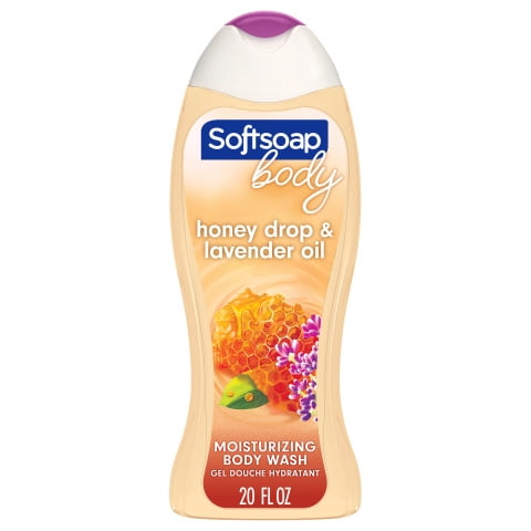 Softsoap Moisturizing Gel Body Wash, Lavender and Honey Crme, 20 fl oz