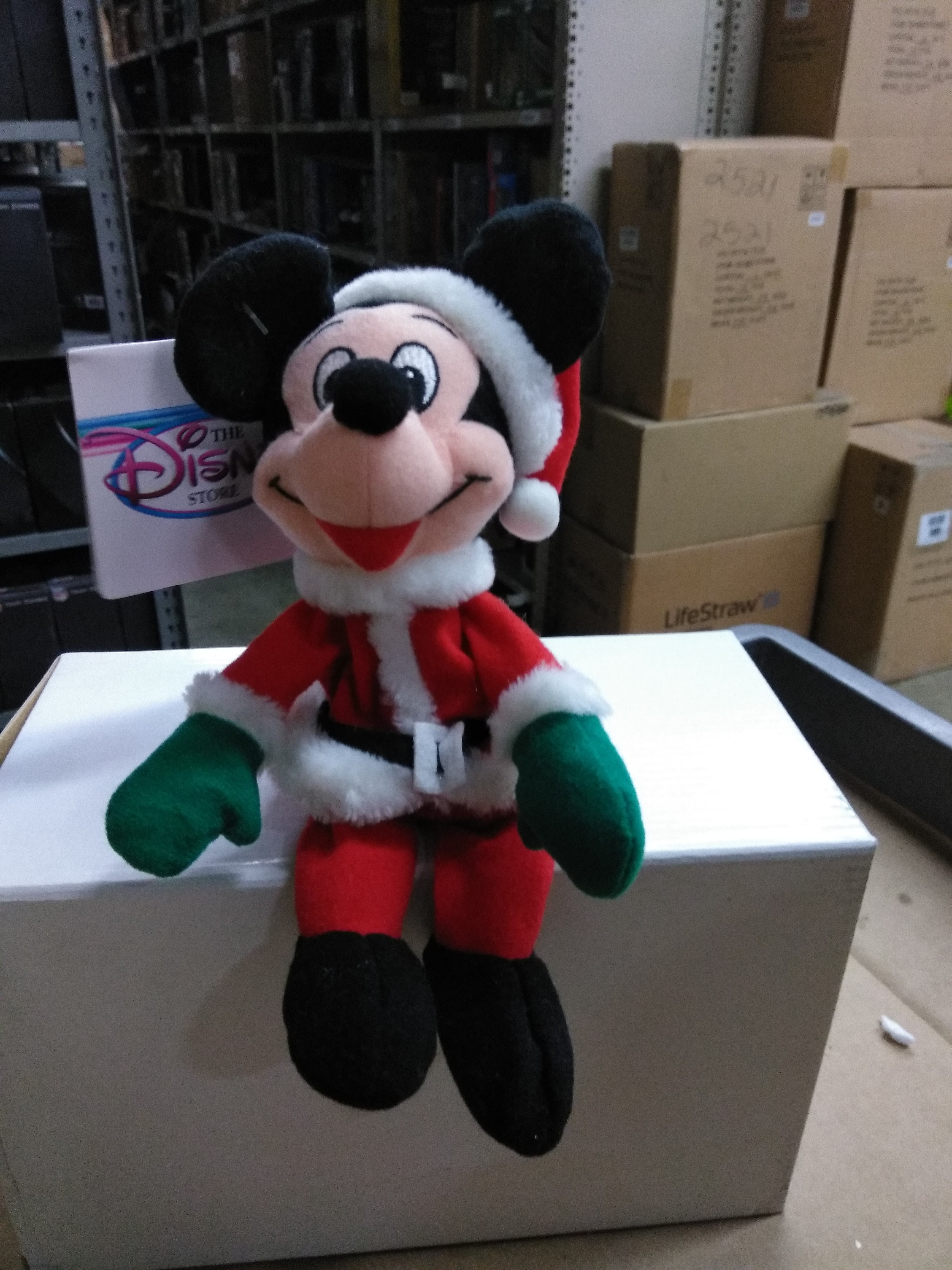 mickey mouse beanie baby