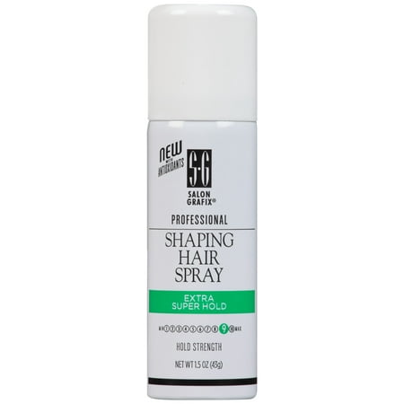 Salon Grafix Shaping Hair Spray, Extra Super Hold, 1.5 (Best Salon Hair Care Products)
