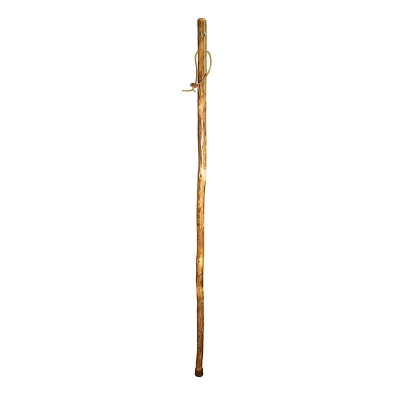 Brazos Free Form American Hardwood Wood Walking Stick 41 Inch Height