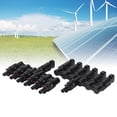 thumbnail image 4 of T Branch Solar Panel Connectors, T Branch PV Connector Easy Installation PPO Plastic Copper Tinning 1000V DC  For Roof, 4 of 8