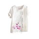 thumbnail image 2 of Fiudx Ropa de Mujer Blusa Informal y de Lino con Botones y Manga Corta Estampada para Mujer, 2 of 3