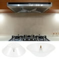 thumbnail image 5 of EXHUMKY 1 Set Kitchen Oil Collection Cups Durable Plastic Range Hood Oil Container Easy to Clean Practical Design 3pcs, 5 of 6