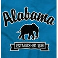 thumbnail image 2 of Alabama Cute Elephant Souvenir AL Men's Graphic T Shirt Tees Brisco Brands 5X, 2 of 6