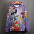 thumbnail image 4 of Tom And Jerry Mens Womens Novelty Hoodie 3D Print Pullover Hooded Long Sleeve Sweatshirts Tops Blouse with Pocket, 4 of 8