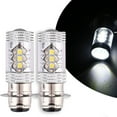thumbnail image 7 of 2pcs H6 LED Headlight Bulb Lamp 6000K for YFZ450R Rhino 700 Raptor YFM660, 7 of 7