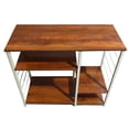 thumbnail image 4 of ALEKO KIR01 Multi-Purpose Storage Utility Baker's Rack Table - 4 Tier Shelving - Vintage Rustic, 4 of 6