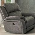 thumbnail image 3 of Cosmic Homes Nimbus 2-Piece  Power Recliner Set In Fabric Upholstery - Grey,  Includes Sofa with Loveseat, 3 of 7