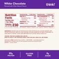 thumbnail image 3 of Think - Barras Proteicas Sabor Chocolate Blanco 600g (10 piezas de 60g c/u), 3 of 6