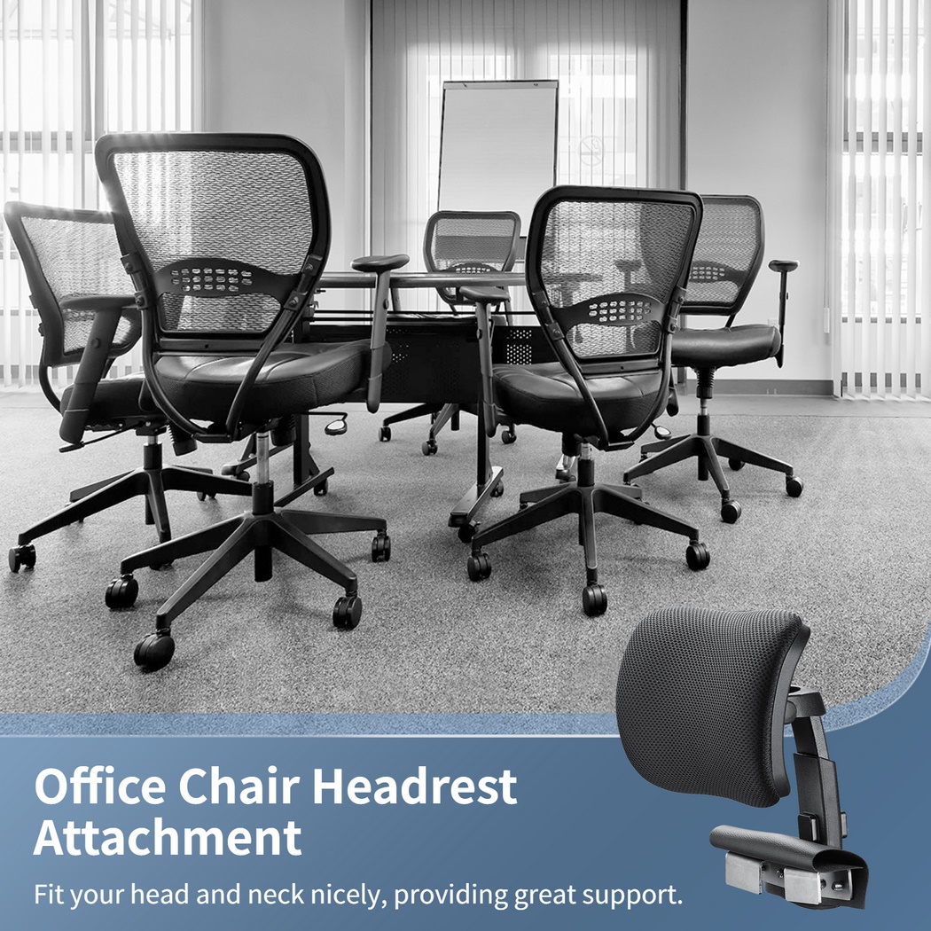 Ergonomic Adjustable Mesh Headrest For Office Chair Head Neck Support  Protection Pillow Chair Headrest Sleeping Cushion