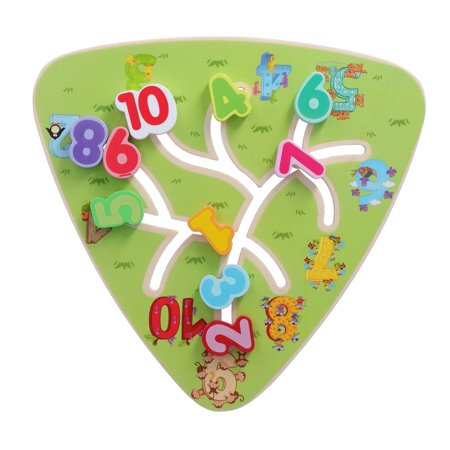 Match Puzzle Toys, Wooden Maze Toys Finely Polished Develop ...