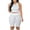White, variant on MXUIKV Workout Sets for Women Slim Fitted Cropped Crew Neck Sleeveless Cropped Tank Top High Waist Shorts(X-Large,White)