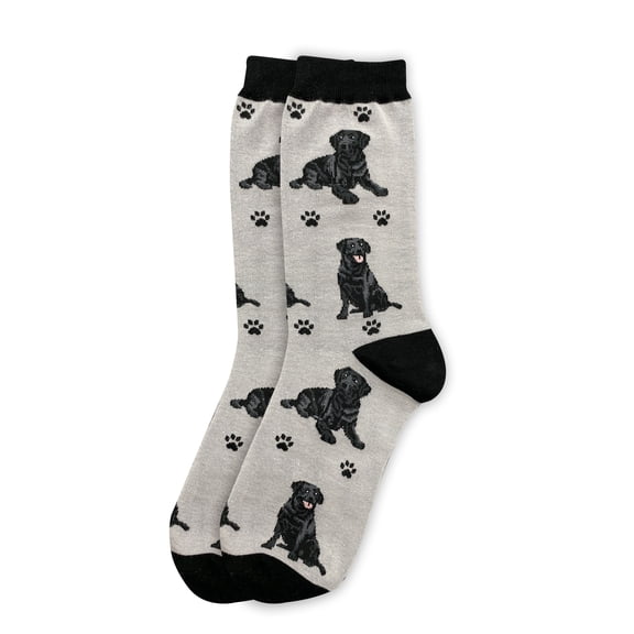 Labrador, Black Full Body Socks