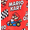 Mario Red, variant on Super Mario Boys Hooded Union Suit Pajama, Sizes 4-12