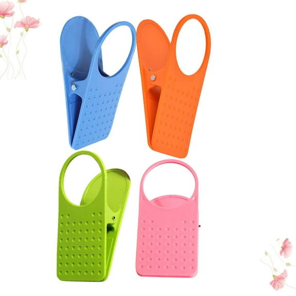 Raindrops  4 Pcs Mug Holder Clamp Drinking Cup Clip Tumbler on Table Cups Office Travel