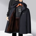 thumbnail image 2 of Men's Winter Fleece Warm Casual Cotton Jacket, 2 of 4