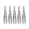 thumbnail image 1 of OULII 100PCS Flower Spacer Beads Caps Iron White K Color for Crafters and Jewelry Design, 1 of 8