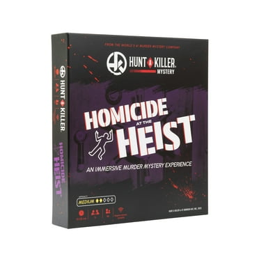 Homicide at the Heist a Murder Mystery Party Game by Hunt a Killer