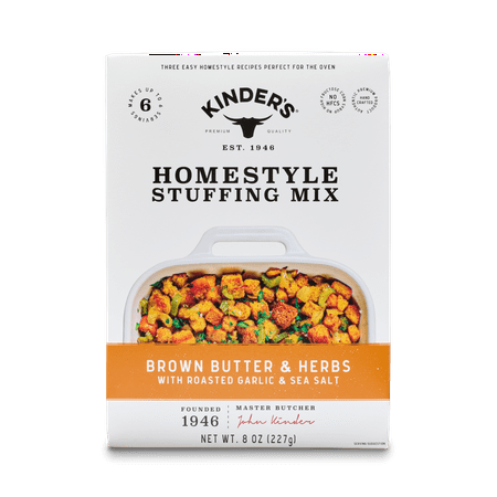 Kinder's Brown Butter and Herbs Homestyle Stuffing Mix, 8 oz