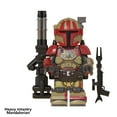 thumbnail image 6 of 14 Pcs Collectible Space Wars Mandalorian Action Figures Assembled Building Blocks Toys Set Birthday Gift for Kids Boys Fans, 6 of 6