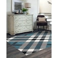 thumbnail image 4 of ECARPET Washable Plaid Area Rug & Runner for Kitchen, Bedside, Living Room, Hallway, 4 of 9