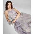 thumbnail image 3 of SPEECHLESS Robe de Bal Longue Sans Manches pour Femmes Violette Ornée de Trous de Serrure Doublée en Tulle Transparent avec Dos Zippé 3, 3 of 3