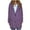 Purple, variant on My Items Womens Blazers for Work Professional Jackets Business Attire Solid Color Long Sleeve Breasted Cardigan Suit Coat Top