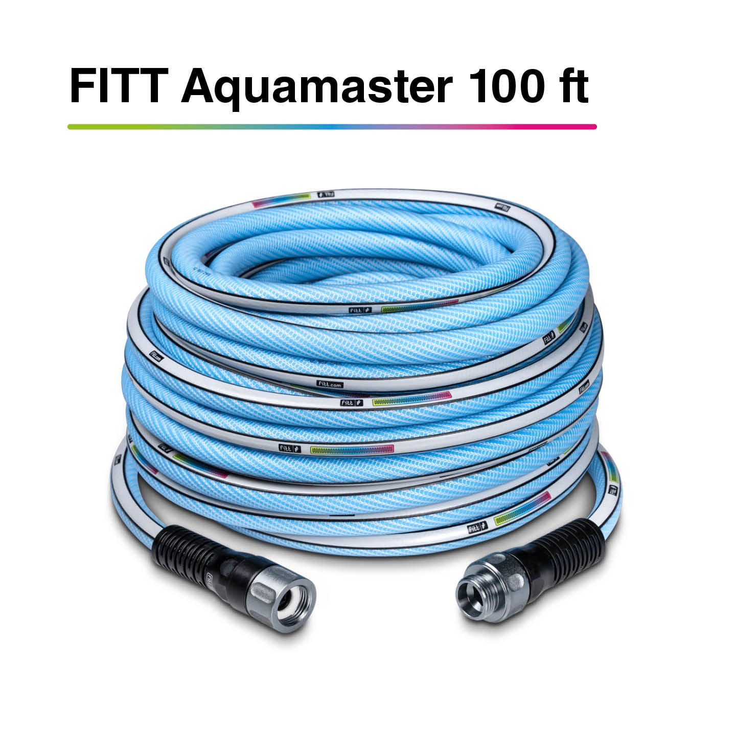 FITT Aquamaster 5/8" x 100' High Performance Flexible Garden Hose
