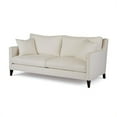 thumbnail image 1 of Go Home U06203603 28 x 37 x 85 in. Grace Sofa Dash Chocolate Nickel Nailheads, 1 of 1