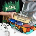 thumbnail image 6 of Thanksgiving Double Layered Insulated Refrigerated Lunch Bag with Two Compartments - Large Capacity Hand-Carry Meal Bag, 7.1x11.4x16.1 inches, 6 of 6