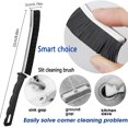 thumbnail image 3 of Juego de cepillos de limpieza TURUM Crevice Bathroom Gap Hard Bristle, 3 of 5