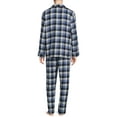 thumbnail image 2 of Hanes Men's and Big Men’s 100% Cotton Flannel Pajama Set, 2-Piece, Sizes S-5XL, 2 of 6