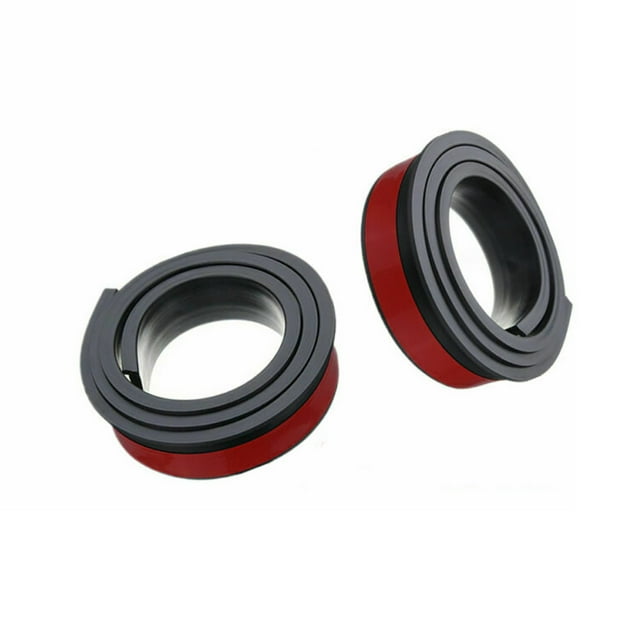 2 Pièces 1.5M Universel Caoutchouc Voiture Protection de Passage de Roue Anti-Collision Bandes Moulures Garde-Boue Garniture