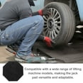 thumbnail image 4 of YSNOOWE 2Pcs Floor Jack Rubber Pads for Car Lifting Operations Durable Non Slip, 4 of 8