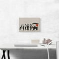 thumbnail image 2 of ARTCANVAS Destroy Capitalism Canvas Art Print by Banksy - Size: 18" x 12" (0.75" Deep), 2 of 5