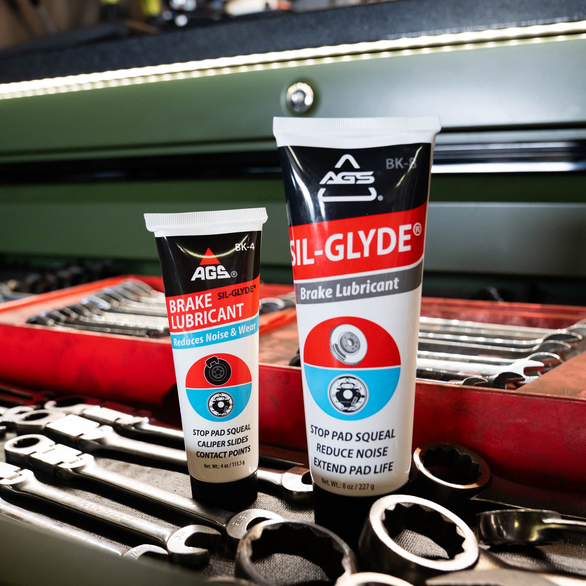 AGS American Grease Stick Sil-Glyde Silicone Brake Caliper Lubricant 4 oz