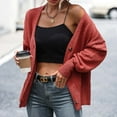 thumbnail image 1 of Tenues d'Automne Mignonnes pour Femmes Mode Décontractée Cardigan à Manches Longues Cardigans pour Femmes en Solde, 1 of 9