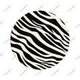 thumbnail image 3 of Zèbre Noir et Blanc Polyester Housse de Roue de Rechange Universelle sur Mesure pour Remorque RV SUV Camion Campeur, 3 of 5