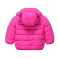 thumbnail image 4 of YHAJDS Kids Puffer Jacket Print Hooded Long Sleeve Warm Coat for 0-6 Years Boys Girls Winter Outerwear, 4 of 4