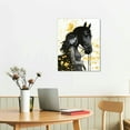 thumbnail image 2 of COMIO Rustic Farmhouse Horse Wall Art Decor Just A Girl Who Loves Horses Posters Country Style Wall Decor Inspirational Wall Art Rustic Posters Print for Girls Bedroom Nursery Decor, 2 of 4
